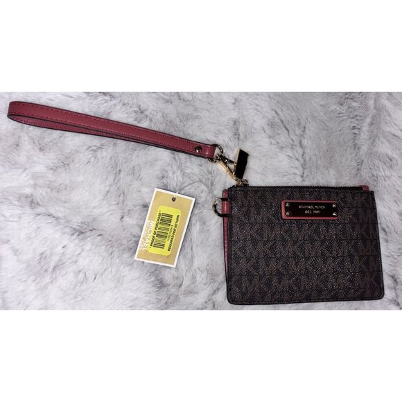 Michael Kors Terracotta Jet Set Coin Purse NWT - Picture 2 of 5